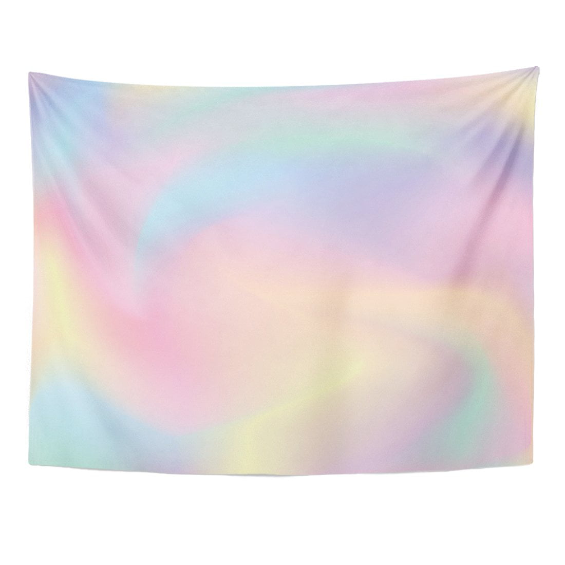 Pastel Room Decor Gradient Abstract Painting Canvas Print