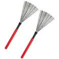 thumbnail image 2 of Wire Brush Drum Musical Instruments Small Shows Folding Design High-carbon Steel 1 Pair, 2 of 5