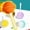 Orange, variant on Efficient Ice Maker Trays for Quick Ice Production for Family, Guests, and Home Entertaining