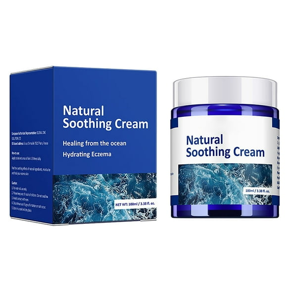 Moisturizing Cream, Natural Soothing for Sensitive Skin Dry & Redness Moisturizer for Face and Body Sea Colloidal Oats Moisturizing for Dry Skin