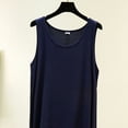 thumbnail image 4 of yillto Women Sleeveless Nightgown Loose Sleepwear Tank Nightshirts Summer Soft Comfy Pajamas Nightdress, 4 of 6