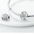 thumbnail image 5 of MULA 925 Sterling Silver Charms for Bracelet Best Friend Forever Round Bead Women Family, 5 of 7