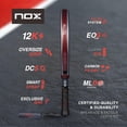 thumbnail image 3 of Raqueta Padel NOX AT10 Genius 12K Negra con Tecnología Carbono para Hombre, 3 of 6