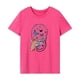 thumbnail image 1 of Camiseta para Mujer con Cuello Redondo, Ropa de Calle Femenina, Tops de Verano para Caminar Y Trabajar XL, 1 of 7