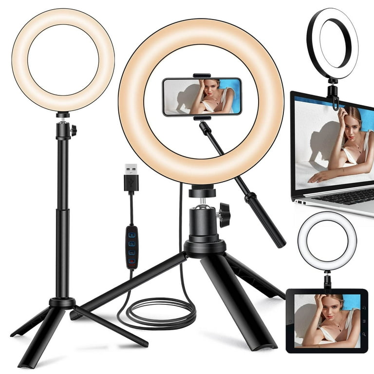 Beauty LED Ring Light Dimmable Selfie Light Kit Maquillage
