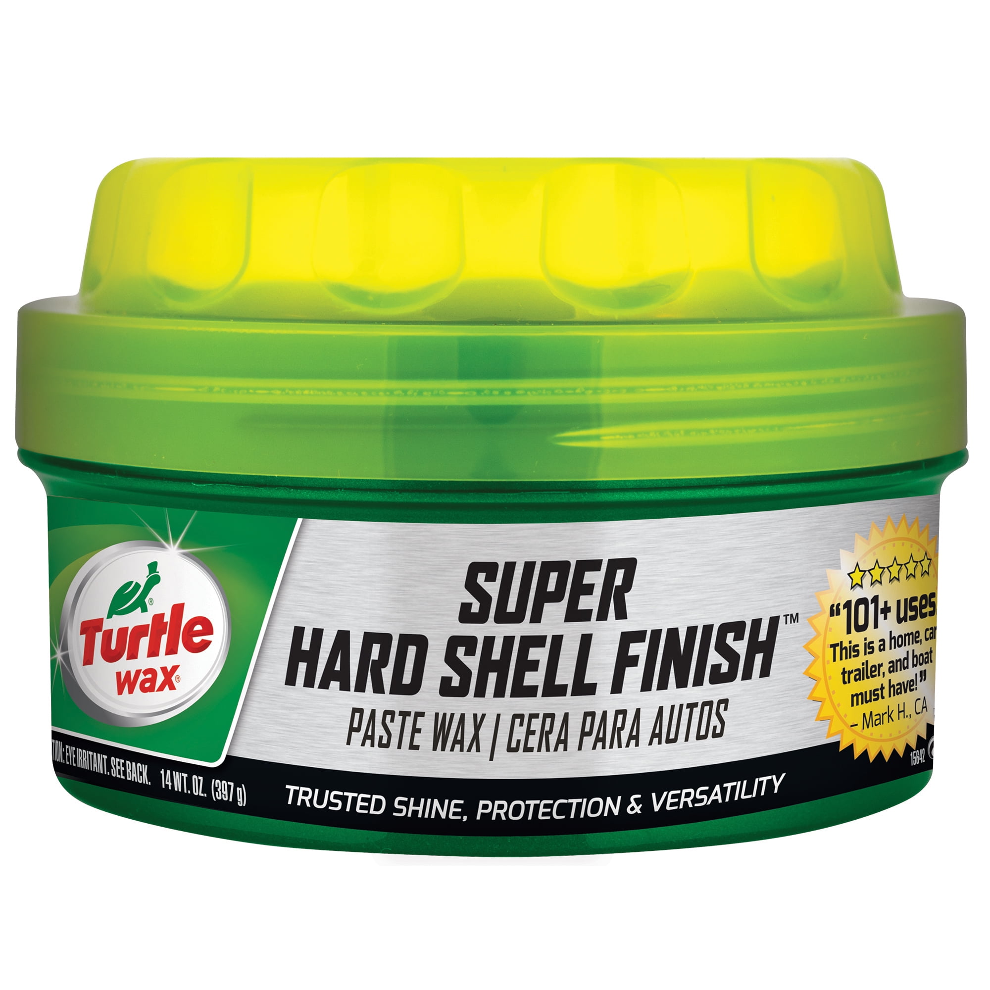 Turtle Wax 50810 Super Hard Shell Paste Wax 14 Oz Walmart Com