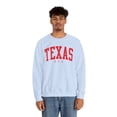 thumbnail image 5 of Texas TX Sweatshirt Gifts Crew Neck Shirt Long Sleeve Unisex, 5 of 7
