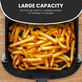 thumbnail image 4 of EDX Air Fryer,6 Qt Compact & Large with 400F for Crispy, Electric Multifunctional Cooker with Digital LED, Black, 4 of 9
