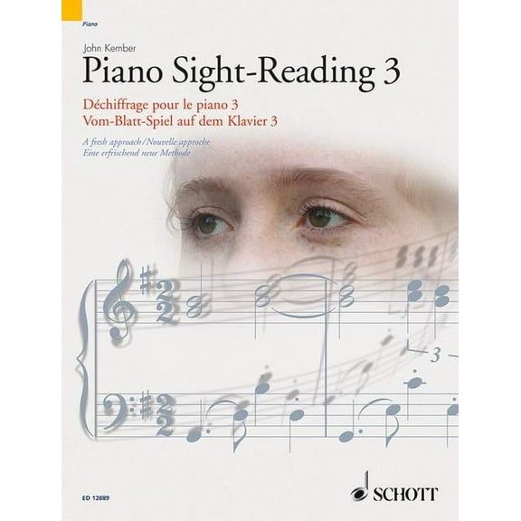Piano Sight-Reading 3/Dechiffrage Pour Le Piano 3/Vom-Blatt-Spiel Auf Dem Klavier 3: A Fresh Approach/Nouvelle Approche/, (Paperback)