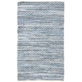 thumbnail image 2 of SAFAVIEH Montauk Robynne Braided Chevron Area Rug, Blue, 5' x 8', 2 of 7