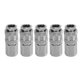 thumbnail image 1 of 1/4 Inch NPT Air Tool Coupler 5Pcs Duarable Anti Leakage Long Lasting Female Thread Quick Coupler for Car, 1 of 14