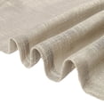 thumbnail image 5 of BalsaCircle 2 Taupe 52x108" Faux Linen Sheer Curtains Chrome Grommets Window Treatment Decorations Party, 5 of 8