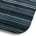 thumbnail image 5 of TOWN & COUNTRY BASICS Smooth Step Striped Low Profile Utility Kitchen Mat, Machine Washable, with Non-Slip Backing, Brown/Beige, 24"x35", 5 of 5