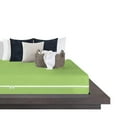 thumbnail image 4 of 4 Piece Zipper Sheet Set Includes (1 Zipper Fitted Sheet, 1 Flat Sheet And 2 Zipper PillowCase) with 8 Inch Deep Pocket 800 TC 100% Egyptian Cotton Solid Sage Color Twin Size, 4 of 7