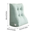 thumbnail image 3 of Lolynie Triangle Backrest | Headboard Cushion With Firm Support | Bedroom Sitting Pillow, 3 of 4