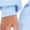 Blue, variant on Forever 21 Women's and Women's Plus Americana Oversized Hoodie, Sizes XXS-4X