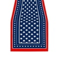 thumbnail image 2 of Uklsqma Independence Day Table Runner 180 x 33 cm Polyester Linen-Look Printed Multicolor Decorative for Dining Table Coffee Table Cabinet, 2 of 6