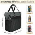 thumbnail image 2 of Bolsa de transporte para Ninja Slushi Machine FS300/FS301 - Gris, 2 of 7