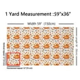 thumbnail image 3 of Homewish Farm Harvest Pumpkin Fabric by the Yard 1 Yard,Autumn Fall Maples Home Decor Fabric by the Yard,Rustic Plant Sewing Fabric For Girl Boys,Microfiber Bedroom Decor, 3 of 6