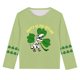thumbnail image 5 of Blusas y camisas de manga larga con cuello redondo, moda del Día de San Patricio, blusa informal con estampado bonito de manga larga para niños y niñas., 5 of 5