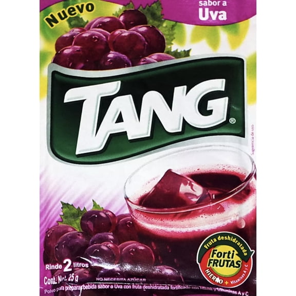 Tang Uva (Grape) Powdered Drink Mix Packets (Pack of 24)