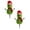 2Pack Beige3, variant on 2Pcs Snowman Christmas Tree - Topiary Outdoor,21.65 Inch Topiary Trees Artificial Outdoor,Faux Boxwood Bush Plants,Fake Cedar Potted With Ground Spike