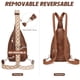 thumbnail image 4 of Bolso bandolera MYHOZEE, moderno y pequeño, de piel sintética para mujer, 4 of 9