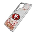 thumbnail image 2 of San Francisco 49ers Galaxy Clear Case with Confetti Design, 2 of 6