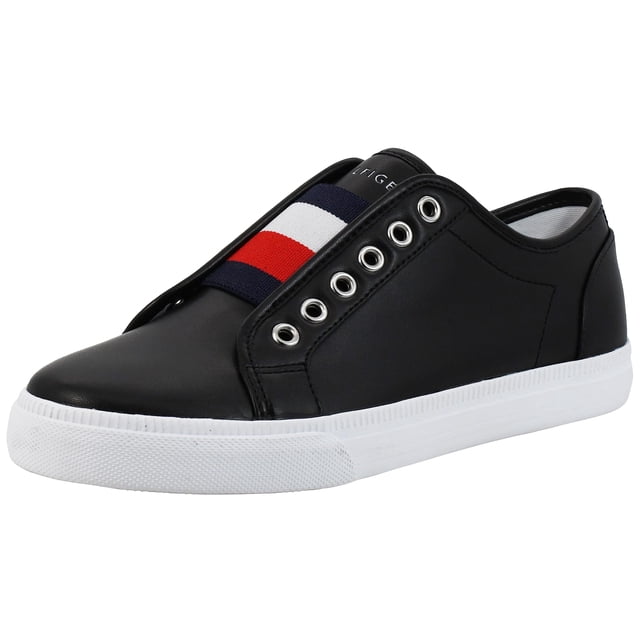 Zapatillas Tommy Hilfiger Anni para mujer, negras y lisas, 9.5 US/40EU