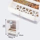 thumbnail image 5 of Comedero para pájaros transparente La estación de alimentación automática para pájaros se puede colgar 16 x 10 x 9,5 cm La gran capacidad puede almacenar suficiente comida durante 15 días., 5 of 5