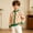 Beige, variant on Crunowin Boys Knit Cardigans Color Block Print Round Neck Spring Fall Lightweight Comfort Sweaters Red Size 7-8 Years
