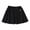 Black, variant on Toddler Little Kid Baby Girl Skorts Skirts for Girls Flared Plain Pleated Skater Skirt with Built-in Shorts Active Sport Skirt for School and Playwear