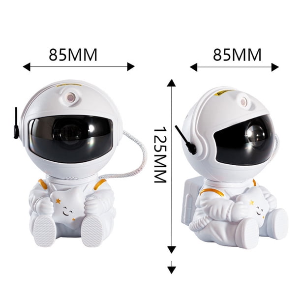 Lámpara Astronauta Galaxy Stars Proyector Night Light LED Starry Sky Home Nightlights JShteea Para estrenar