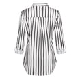 thumbnail image 4 of Gelikeya Hidden Nursing Tops for Breastfeeding Women Double Layer V Neck Maternity Shirts Postpartum Tee Soft Comfortable OTHER, Size XL, 4 of 4