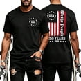 thumbnail image 2 of 4th of July Shirts for Men 2026 Independence Day Short Sleeve Crewneck America Flag Graphic Tees Patriotic Shirt, 2 of 5