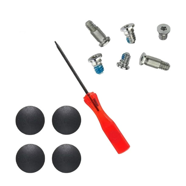 Tornillos de la cubierta inferior de la caja, juego de patas de goma, componentes, accesorios, herrajes para 13 pulgadas Argén