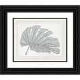 thumbnail image 1 of Murdock, Ramona 14x12 Black Ornate Wood Framed with Double Matting Museum Art Print Titled - Tropical Monstera II, 1 of 4