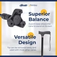 thumbnail image 3 of Drive Medical Flex N Go Canne de Marche Pliable Réglable 39.5 Pouces, Noir, 3 of 8
