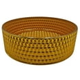 thumbnail image 4 of Scotch 16" Tempered Glass Circular Bathroom Vessel Sink in Gold, 4 of 18