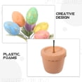 thumbnail image 4 of 2 piezas de adornos de jardín para fiesta de Pascua, novedosos huevos de Pascua, decoración de bonsái, recuerdo de fiesta de Pascua, 4 of 5