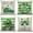 03-green, variant on St Patricks Day Pillow Covers 16x16 Set of 4 St Patricks Day Decorations for Home Shamrock Lucky Charm Irish St Patricks Day Decorative Throw Pillows Farmhouse St Patricks Day Decor CY01-16