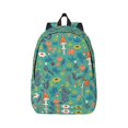 thumbnail image 2 of Sigee Mushrooms and Flowers for Canvas Large Capacity Laptop Backpack for Men and Women, Travel Backpack, 2 of 8