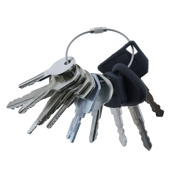 Solarhome 12 Forklift Key Set Forklift Keys Master Set for Yale Cat