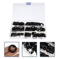 thumbnail image 4 of LEEYNEER Lock Washers Serrated Washer Star Black Metal Push Locking Tooth Assortment Kit Fastener, 4 of 8