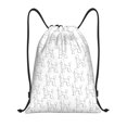 thumbnail image 1 of Lukts Poodle Dog Pattern Drawstring Backpack Bag Sport Gym Sackpack,String Backpack Sport Bag Sack,Cinch Tote Gym Backpack-Medium, 1 of 6