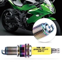 QHUDLV Motorcycle Spark Plug D8TC,High‑Performance Replacement,For 125cc 150cc 200cc Engines