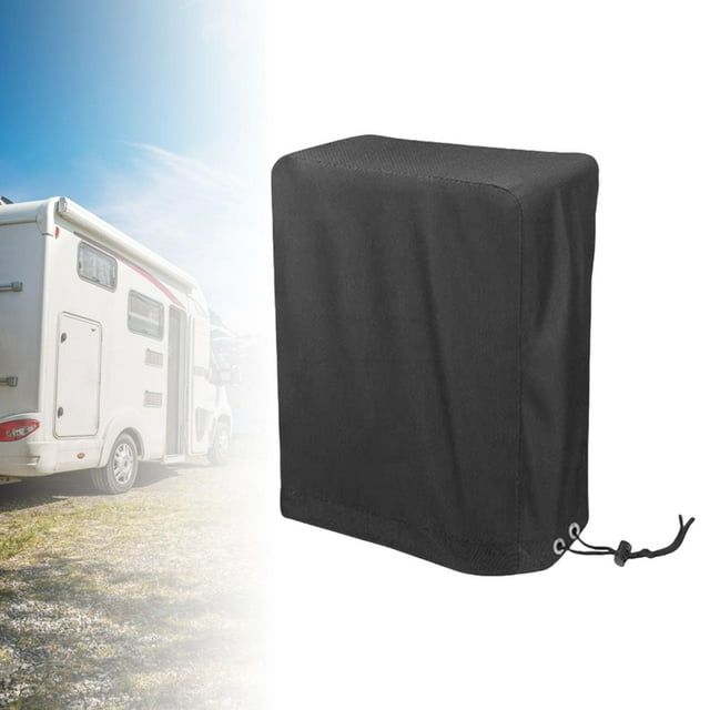 DYNWAVECA Cache-Tête de Protection pour Remorque Électrique RV avec Cordons, Accessoires RV Imperméables Grande Taille