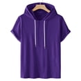 thumbnail image 2 of Men’s Sweatshirt Shirt For Daily Casual Comfort Lightweight Streetwear Top In Solid Color, 2 of 6