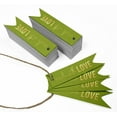 thumbnail image 3 of Inkdotpot Real Gold Foil Made With Love Text Tags Favor Hang Paper Tags 100 Pieces, 3 of 6
