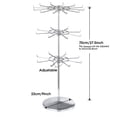 thumbnail image 2 of Polmart Adjustable 3 Tier Rotating Jewelry Display Holder, 2 of 5